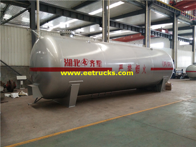 Embarcaciones de bala de gas propileno 50m3 20T 50m3 20T Propylene Gas Bullet Vessels