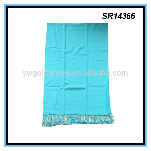 2016 winter soft warm blue plain pashmina scarf imitation cashmere scarf wool shawl long scarf wholesale price