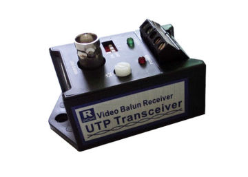 Cctv Cat5 Active Video Balun , 2400m Video Balun For Cctv Video Transmission