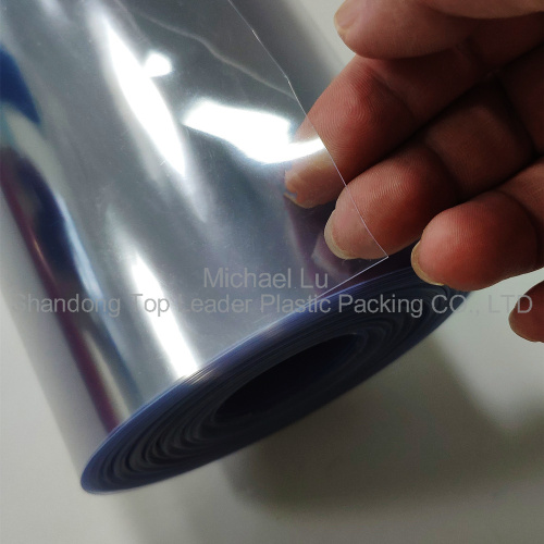 transparent PVC rigid sheet for pharma blister packs