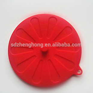 Food grade Leaf Shape Silicone cup cover/lid