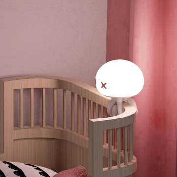 Cute Lava Lamp Jellyfish Night Light for Baby Stroller Bed