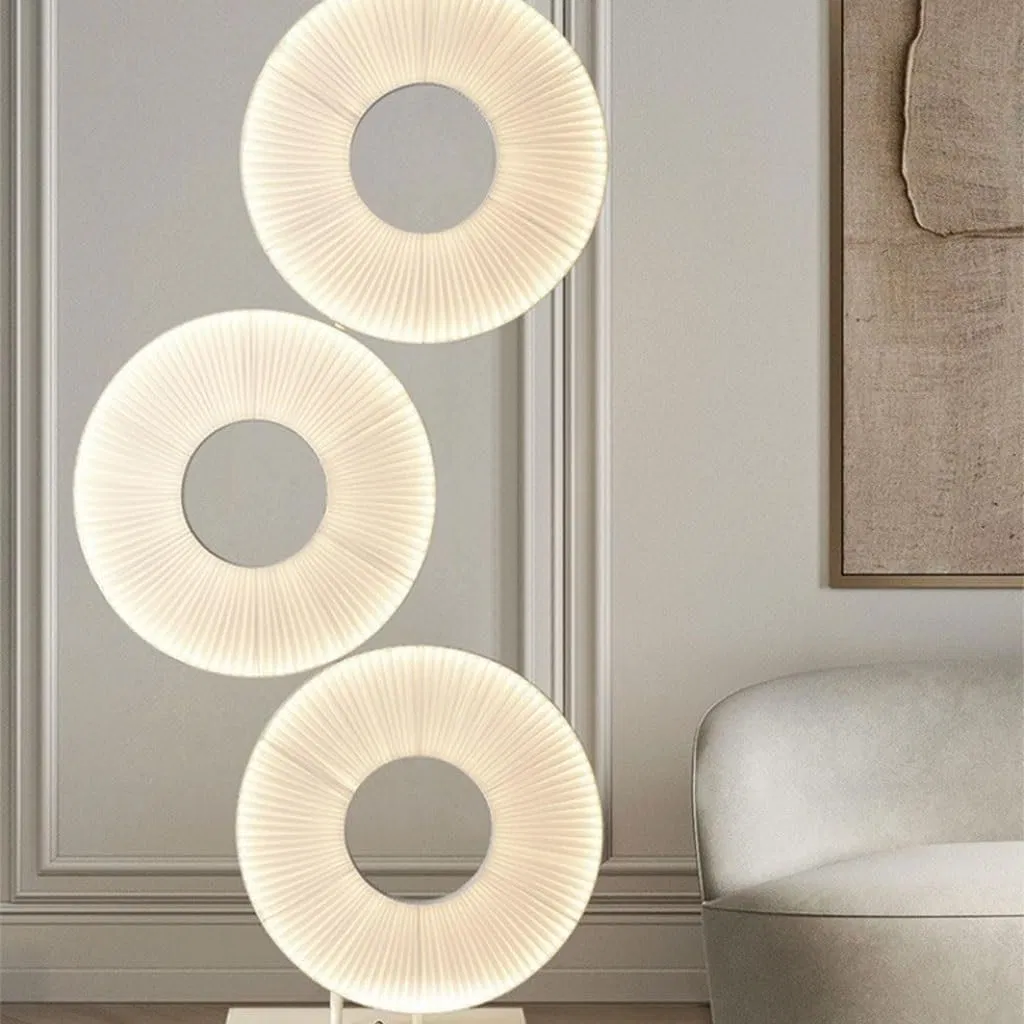 Luxury Fabric Floor Lamp for Personalized Creative Room Lighting