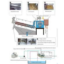 Vis de vision volute pour le traitement des eaux usées solaires