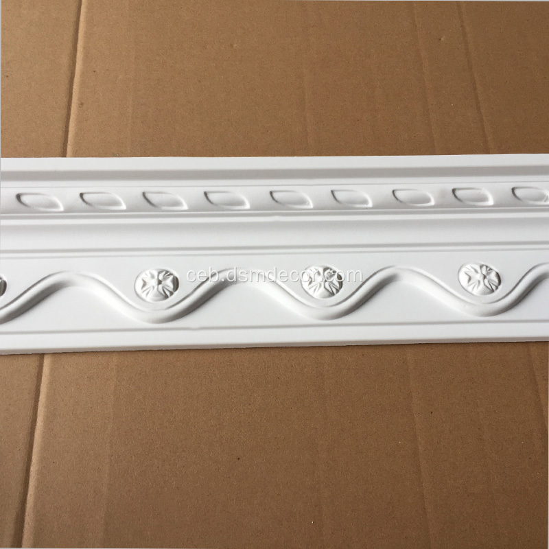 Pangdekorasyon nga Polyurethane Cornice Molding