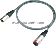 DMDF Series M XLR to Stereo Jack Socket Microphone Cable