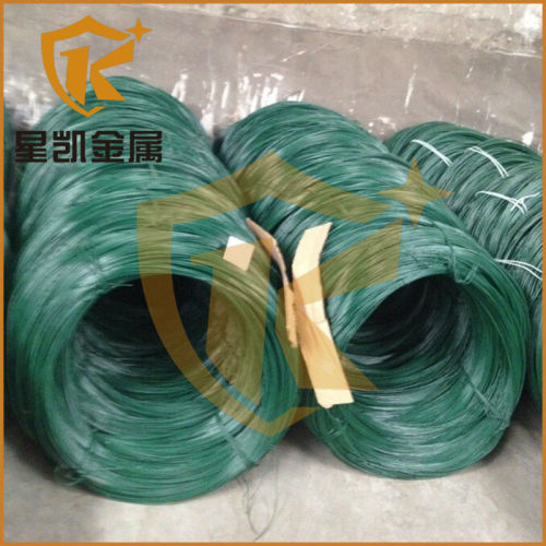 heavy guage single strand pvc coated wire for gabion wire mesh
