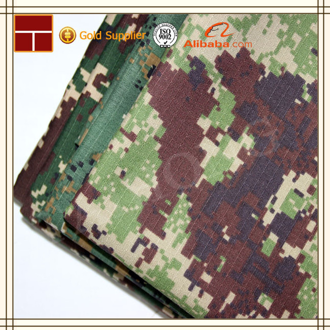 camouflage ripstop fabric