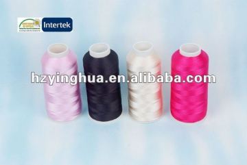 100% polyester textured thread