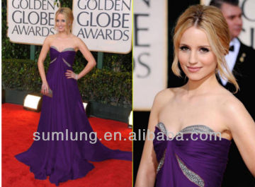 purple hosted evening gown bride dinner jacket Wedding Dress 10