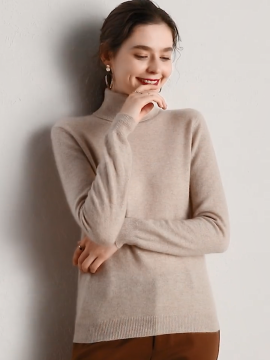 2020 Wholesale Women Winter Cashmere Sweaters Polka Dot Ladies Knitted 100% Wool Sweaters