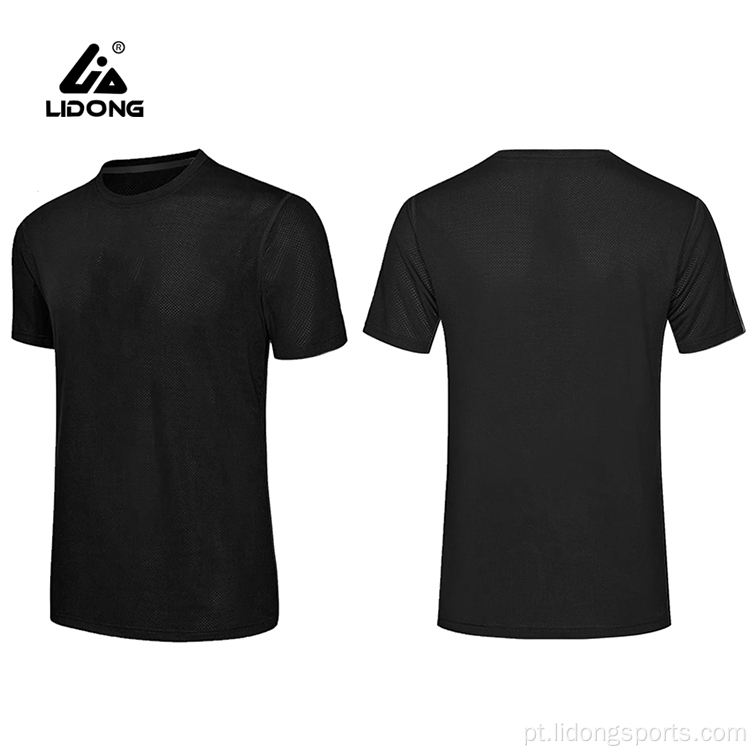 Em branco personalizado suas camisetas de logotipo para homens