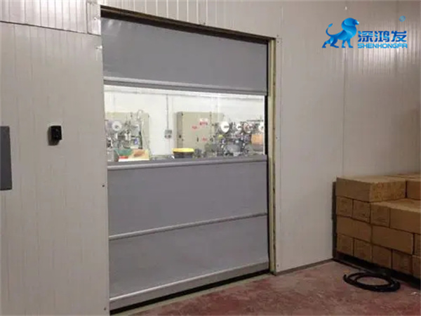 Colorful PVC High Speed Rolling Door