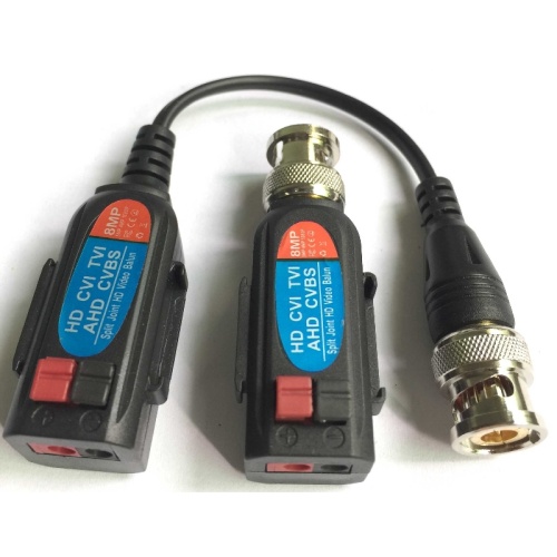 HD-CVI/TVI/AHD Video Balun with Press-Fit terminal block