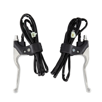 Universal 7/8'' Minimoto Handlebar Brake Levers for 47cc-49cc Pocket Dirt Bikes, Gas Scooters, Mini Moto, ATV, and Quad