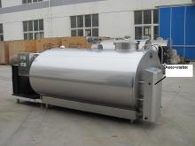 Fast cooling milk tank