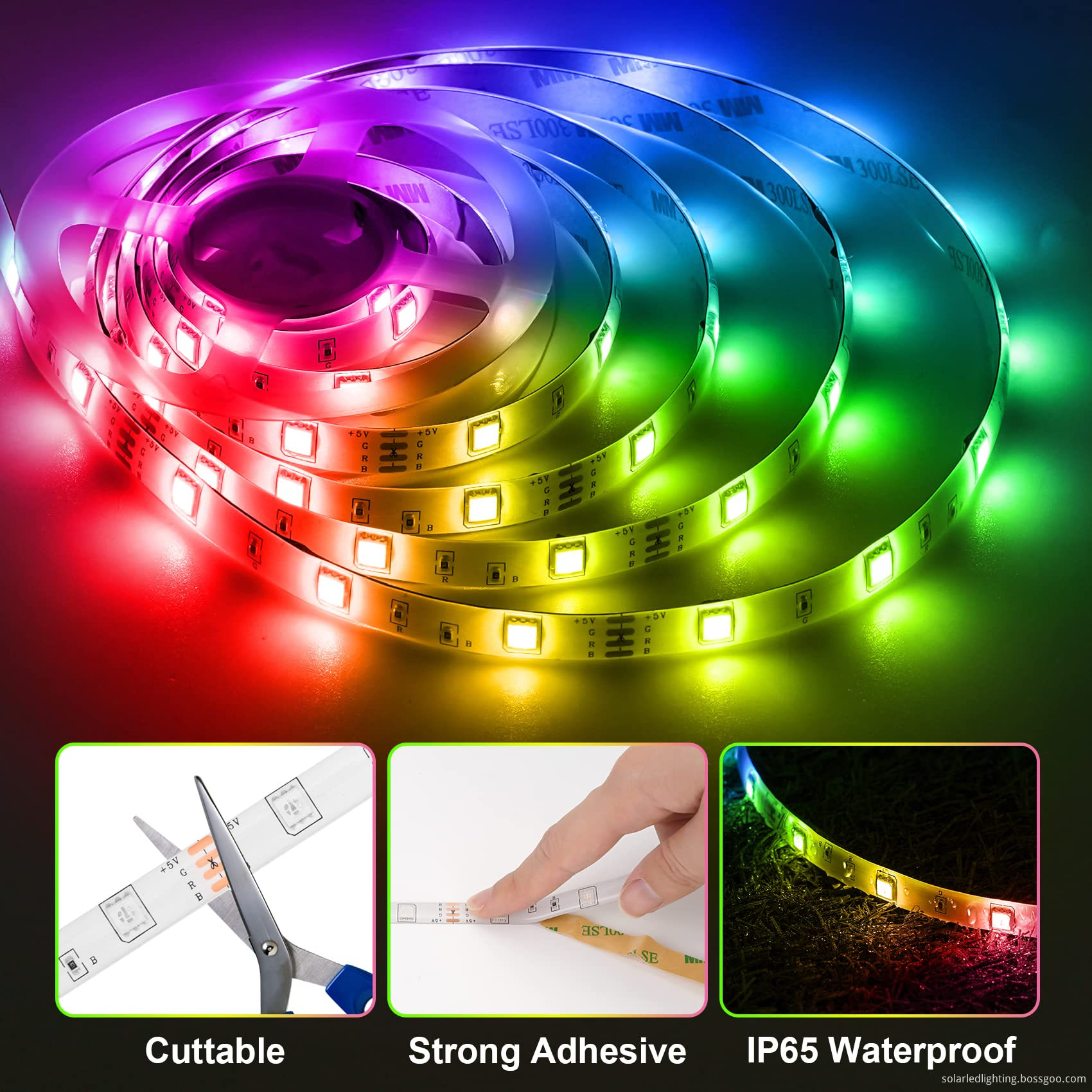 color changing led strip