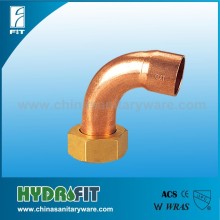 china pipe fitting manufacturer copper bent tap connector C x FI