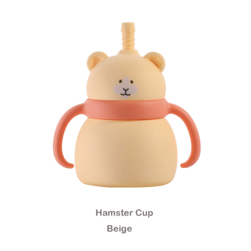 Animal Silicone Straw Sippy Baby Training Cup Collection