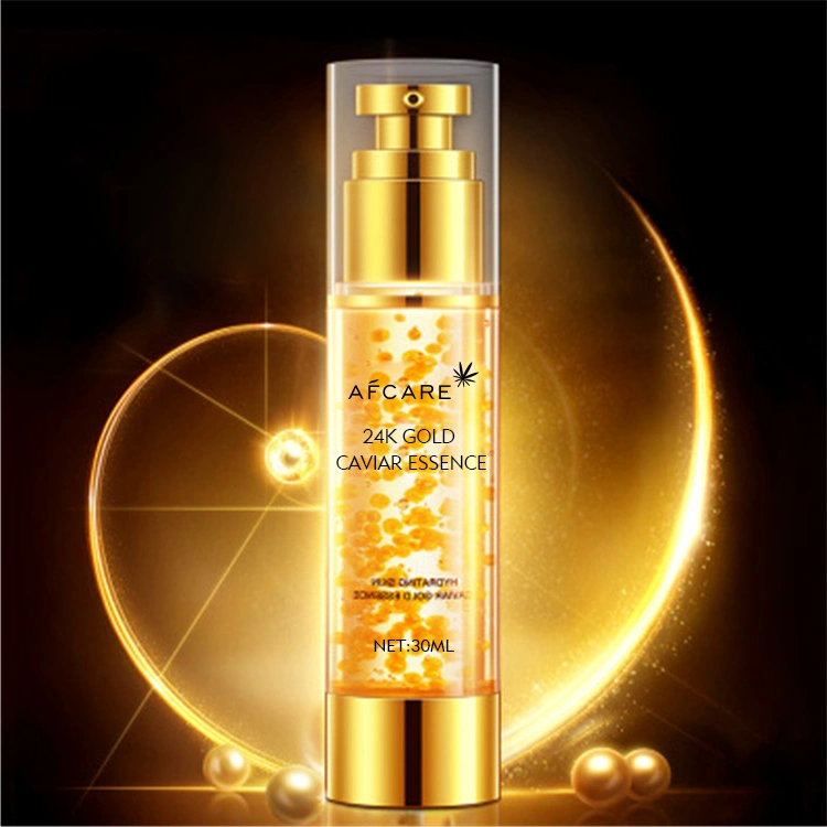 Gold Caviar Facial Moisturizing Anti-Aging Face Serum Moisturizer Hydrating Caviar Serum Whitening 24K Gold Serum Face Serum