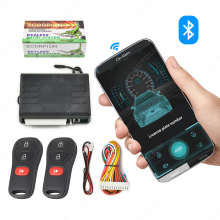 Bluetooth Car Remote Control with Keyless Entry, Windows, and Additional Functions