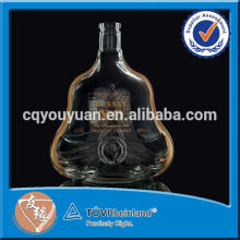 Wholesale 1500ML Flint Glass Xo Bottle Melted Wine Glass Bottle