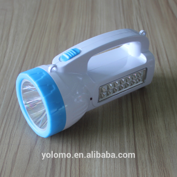 2w rechargeable led torch with 14SMD on side