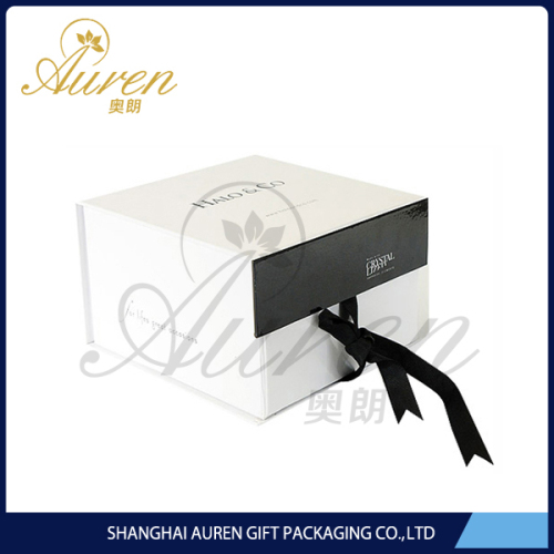 Custom luxury packing flat pack gift box