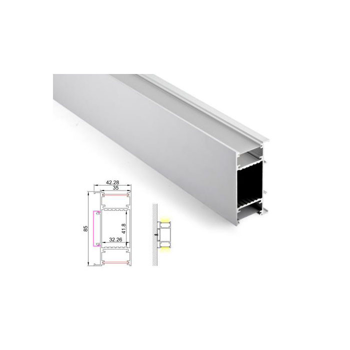 Bright White Linear Light