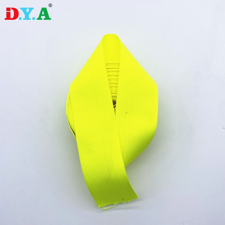 Good Quality Yellow Webbing Straps For Accessories Or Bags