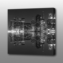 MP-666 City Scrapes Print Canvas Wall Decoration