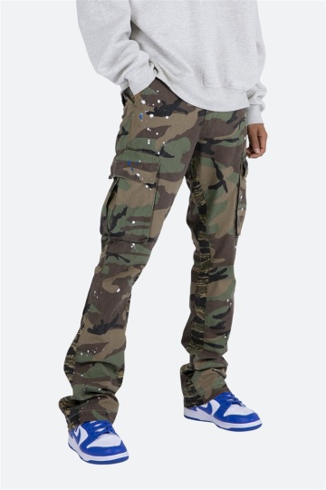 Wholesale Custom Bootcut Cargo Pants Men's Trousers