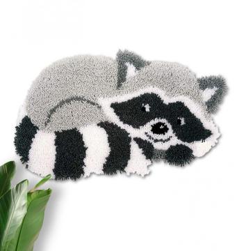 Latch Hook Kits Rug Making Kits DIY for Kids/Adults Needle Craft with Printed Canvas Pattern