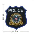 Patch per badge Patch per ricamo polizia applique