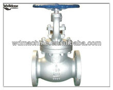 Flange Steam Globe Valve / DIN Bellow Sealed Cast Steel Globe Valve