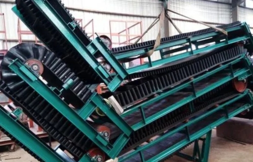 High-Efficiency Inclined Corrugated Conveyor