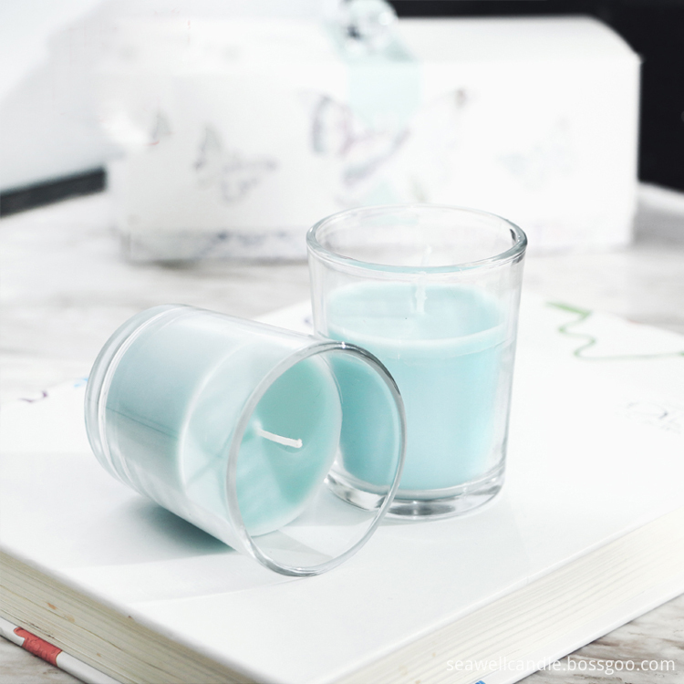 Transparentglass Cup Scented Candle 8