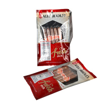 Portable Resealable Clear Window Cigar Packaging Bags - Cigar Humidor Bag