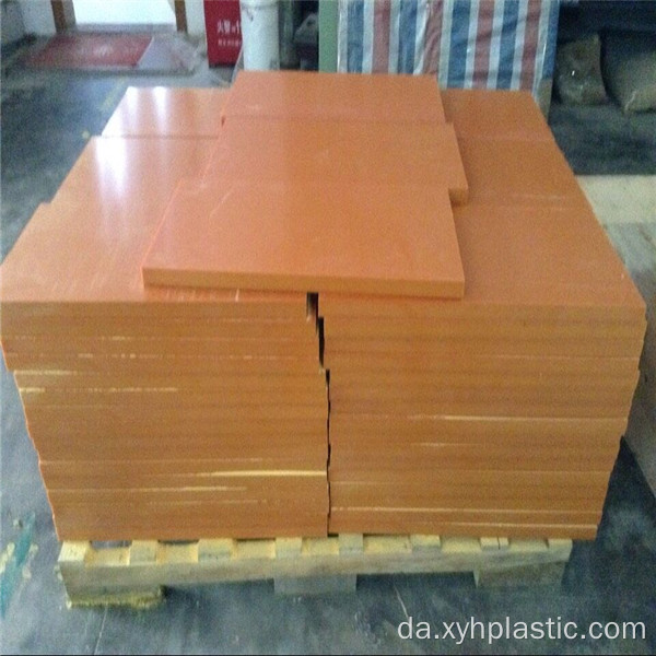 Isoleringsmateriale Orange/Sort Bakelitplade