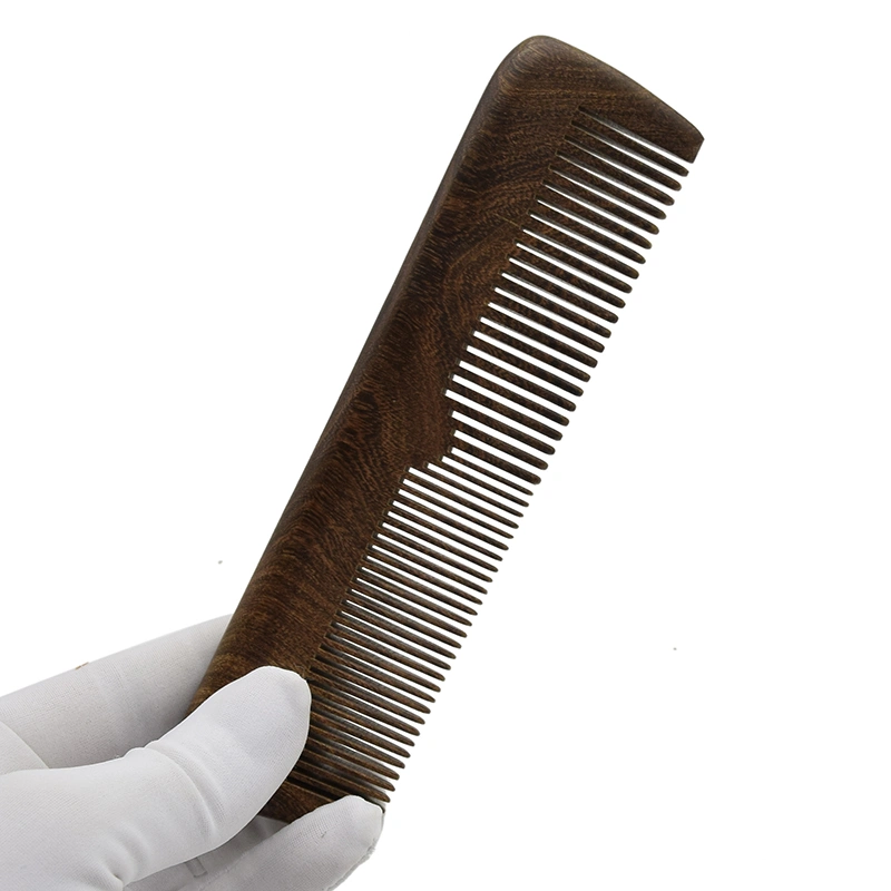 Eco-Friendly Custom Logo Anti-Static Wooden Hair Comb