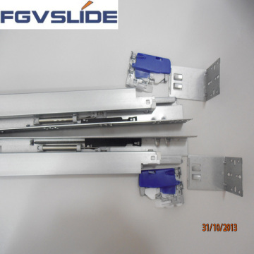 under mount soft close drawer slide