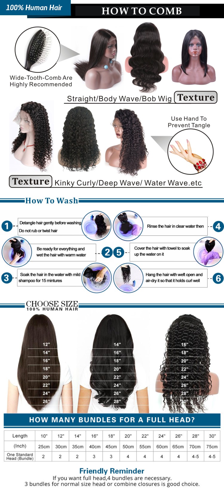 Extensiones de cabello indio crudo recto al por mayor 9A Grado 100 por ciento de cabello humano con cierre frontal de encaje