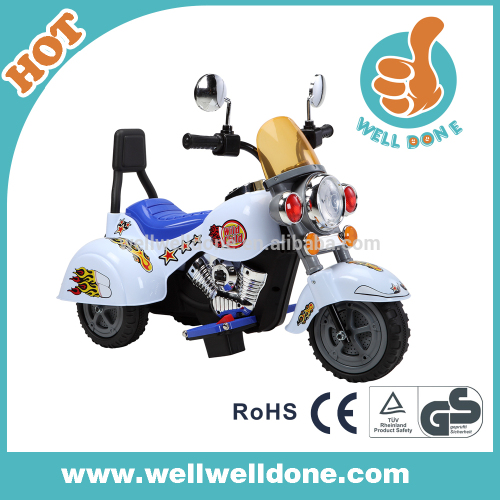 New CE model ride on motorcycle with LED light and sound can connect MP3 WDB19