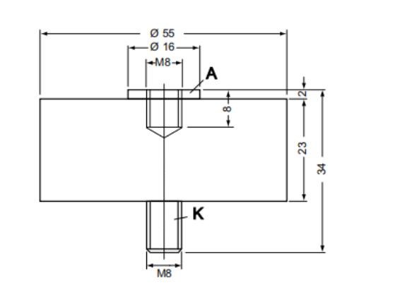 Wide current range 3200V high voltage diodes 