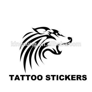 letter body tattoo sticker