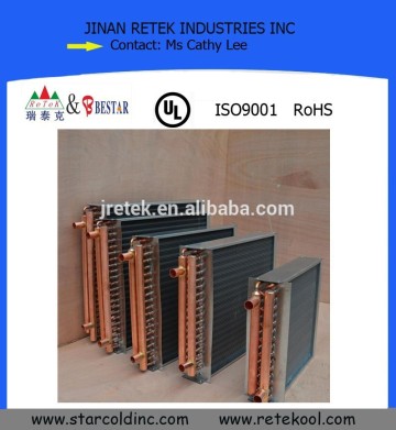 USA Market Copper Tube Air To Water Heat Exchanger