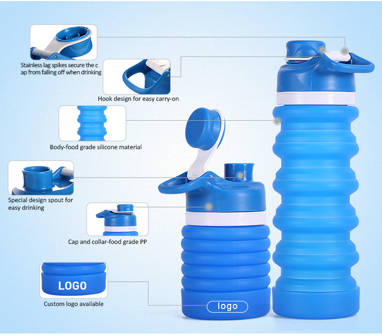 collapsible water Bottle Details