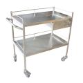 Roestvrij staal Medical Cart Hospital Trolley