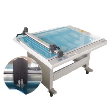 Carton Box Sample Maker: Cutting Table with Creasing Wheel