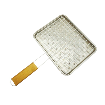 fish grilling accessories grill basket tools with pan